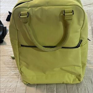 Vibrant Lime Backpack for Men/Women